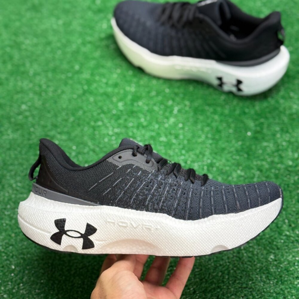 Under Armour FAILED Mens Running Shoes Black 3027189-001 NEW Sz 8